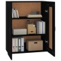 Armario colgante de pared negro 69,5x32,5x90 cm de vidaXL, Aparadores - Ref: Foro24-812304, Precio: 66,71 €, Descuento: %