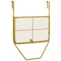 Balkontisch goldener Stahl 60x40 cm von vidaXL, Gartentische - Ref: Foro24-340917, Preis: 62,75 €, Rabatt: %