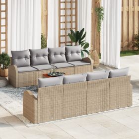 Comprar Conjunto de Sofá de Jardín de 9 Piezas