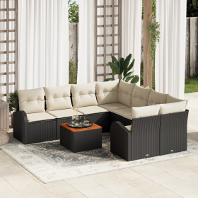 Comprar Conjunto de Sofás de Jardín de 9 Piezas
