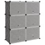 Schwarzer Schuhschrank PP 84,5x31x93,5 cm von vidaXL, Schuhregale und Schuhorganisatoren - Ref: Foro24-340566, Preis: 44,72 €...