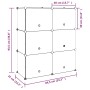 Schwarzer Schuhschrank PP 84,5x31x93,5 cm von vidaXL, Schuhregale und Schuhorganisatoren - Ref: Foro24-340566, Preis: 44,72 €...