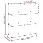 Zapatero PP negro 84,5x31x93,5 cm de vidaXL, Zapateros y organizadores de calzado - Ref: Foro24-340566, Precio: 41,02 €, Desc...