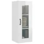 Glossy white hanging wall cabinet 34.5x34x90 cm by vidaXL, Sideboards - Ref: Foro24-812462, Price: 64,58 €, Discount: %