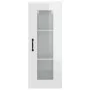 Glänzend weißer Hängeschrank 34,5x34x90 cm von vidaXL, Sideboards - Ref: Foro24-812462, Preis: 63,62 €, Rabatt: %