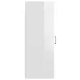 Glänzend weißer Hängeschrank 34,5x34x90 cm von vidaXL, Sideboards - Ref: Foro24-812462, Preis: 63,62 €, Rabatt: %