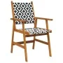 Garden chairs 8 units solid acacia wood by vidaXL, Garden chairs - Ref: Foro24-3096601, Price: 464,00 €, Discount: %
