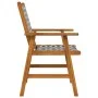 Garden chairs 8 units solid acacia wood by vidaXL, Garden chairs - Ref: Foro24-3096601, Price: 464,00 €, Discount: %