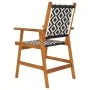 Garden chairs 8 units solid acacia wood by vidaXL, Garden chairs - Ref: Foro24-3096601, Price: 464,00 €, Discount: %