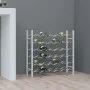 White metal wine rack for 36 bottles by vidaXL, Wine racks - Ref: Foro24-340910, Price: 70,72 €, Discount: %