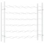 White metal wine rack for 36 bottles by vidaXL, Wine racks - Ref: Foro24-340910, Price: 72,13 €, Discount: %