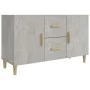 Concrete gray engineered wood sideboard 100x36x60 cm by vidaXL, Sideboards - Ref: Foro24-812514, Price: 89,76 €, Discount: %