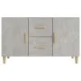 Concrete gray engineered wood sideboard 100x36x60 cm by vidaXL, Sideboards - Ref: Foro24-812514, Price: 89,76 €, Discount: %