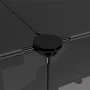 Small black animal cage 143x107x93 cm made of PP and steel by vidaXL, Cages and habitats for small animals - Ref: Foro24-3405...