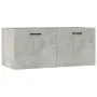 Wandschrank aus betongrauem Sperrholz, 80 x 35 x 36,5 cm von vidaXL, Regale und Regale - Ref: Foro24-812937, Preis: 53,87 €, ...