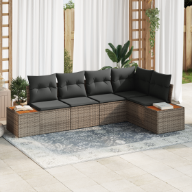 Comprar Juego de sofá de jardín de 5 piezas con