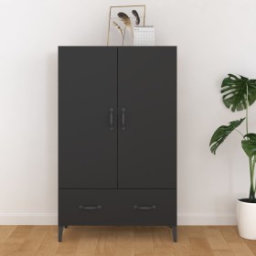 Schwarzes Sideboard aus Holzwerkstoff, 70 x 31 x 115 cm von vidaXL, Sideboards - Ref: Foro24-812538, Preis: 82,64 €, Rabatt: %