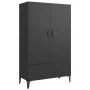 Schwarzes Sideboard aus Holzwerkstoff, 70 x 31 x 115 cm von vidaXL, Sideboards - Ref: Foro24-812538, Preis: 81,52 €, Rabatt: %