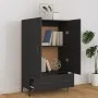 Schwarzes Sideboard aus Holzwerkstoff, 70 x 31 x 115 cm von vidaXL, Sideboards - Ref: Foro24-812538, Preis: 81,52 €, Rabatt: %