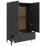 Schwarzes Sideboard aus Holzwerkstoff, 70 x 31 x 115 cm von vidaXL, Sideboards - Ref: Foro24-812538, Preis: 81,52 €, Rabatt: %