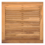 Juego de Bancos de Jardín de 5 Piezas con Cojines de Madera Maciza de Teak de , Sofás modulares de exterior - Ref: Foro24-335...