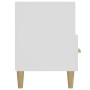 Hochglanzweißer TV-Schrank aus Sperrholz, 102 x 36 x 50 cm von vidaXL, TV-Möbel - Ref: Foro24-812606, Preis: 93,84 €, Rabatt: %