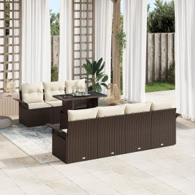 Comprar Juego de Sofá de Jardín de 8 Piezas con