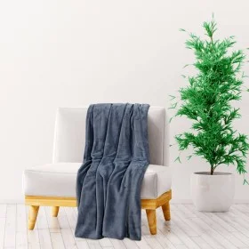 Graue Polyester-Decke Ultimate 130x170 cm von vidaXL, Decken - Ref: Foro24-136263, Preis: 21,55 €, Rabatt: %