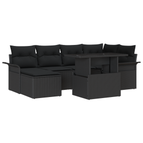 Comprar Conjunto de Sofá de Jardín de 7 Piezas