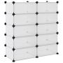 Transparent PP shoe rack 84x32x88.5 cm by vidaXL, Shoe racks and shoe organizers - Ref: Foro24-340567, Price: 40,37 €, Discou...
