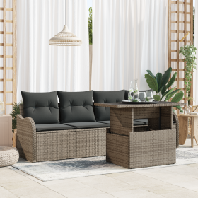 Comprar Conjunto de Sofá de Jardín de 5 Piezas