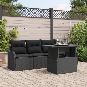 Comprar Conjunto de Sofá de Jardín de 5 Piezas