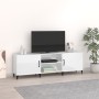 Hochglanzweißer TV-Schrank aus Holzwerkstoff, 150 x 30 x 50 cm von vidaXL, TV-Möbel - Ref: Foro24-812633, Preis: 103,81 €, Ra...