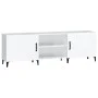 Hochglanzweißer TV-Schrank aus Holzwerkstoff, 150 x 30 x 50 cm von vidaXL, TV-Möbel - Ref: Foro24-812633, Preis: 102,40 €, Ra...