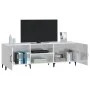 Hochglanzweißer TV-Schrank aus Holzwerkstoff, 150 x 30 x 50 cm von vidaXL, TV-Möbel - Ref: Foro24-812633, Preis: 102,40 €, Ra...