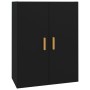 Schwarzer Hängewandschrank 69,5x34x90 cm von vidaXL, Sideboards - Ref: Foro24-812259, Preis: 74,66 €, Rabatt: %