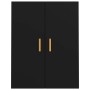 Schwarzer Hängewandschrank 69,5x34x90 cm von vidaXL, Sideboards - Ref: Foro24-812259, Preis: 74,66 €, Rabatt: %
