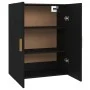 Black hanging wall cabinet 69.5x34x90 cm by vidaXL, Sideboards - Ref: Foro24-812259, Price: 74,66 €, Discount: %