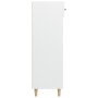 Mueble zapatero de madera contrachapada blanco 60x35x105 cm de vidaXL, Zapateros y organizadores de calzado - Ref: Foro24-812...