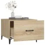 Couchtisch mit Metallbeinen Sonoma-Eiche 50x50x40 cm von vidaXL, Couchtisch - Ref: Foro24-812732, Preis: 41,78 €, Rabatt: %