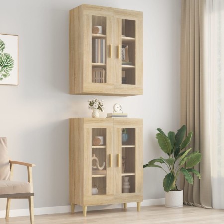 Sonoma Eiche Hängeschrank 69,5x34x90 cm von vidaXL, Sideboards - Ref: Foro24-812279, Preis: 88,28 €, Rabatt: %