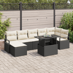 Comprar Juego de Sofá de Jardín de 8 Piezas con