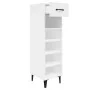 White engineered wood shoe rack 30x35x105 cm by vidaXL, Shoe racks and shoe organizers - Ref: Foro24-812807, Price: 50,17 €, ...