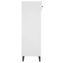 White engineered wood shoe rack 30x35x105 cm by vidaXL, Shoe racks and shoe organizers - Ref: Foro24-812807, Price: 50,17 €, ...