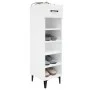White engineered wood shoe rack 30x35x105 cm by vidaXL, Shoe racks and shoe organizers - Ref: Foro24-812807, Price: 50,17 €, ...
