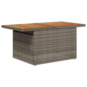 Conjunto de Sofá de Jardín de 6 Piezas con Cojines Ratán Sintético Gris de , Sofás de exterior - Ref: Foro24-3358071, Precio:...