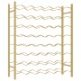 Gold metal wine rack for 48 bottles by vidaXL, Wine racks - Ref: Foro24-340909, Price: 96,28 €, Discount: %