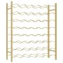 Gold metal wine rack for 48 bottles by vidaXL, Wine racks - Ref: Foro24-340909, Price: 94,45 €, Discount: %