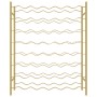 Gold metal wine rack for 48 bottles by vidaXL, Wine racks - Ref: Foro24-340909, Price: 96,28 €, Discount: %