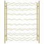 Gold metal wine rack for 48 bottles by vidaXL, Wine racks - Ref: Foro24-340909, Price: 94,45 €, Discount: %
